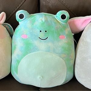 Ferdie tie dye frog squishmellow